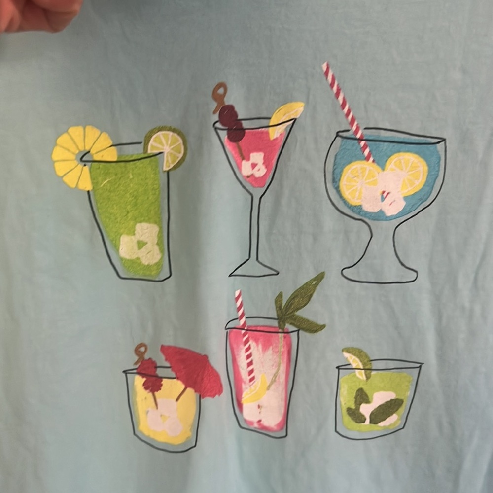 NWT Fresh Produce t shirt Alure T Cocktails - Picture 3 of 9